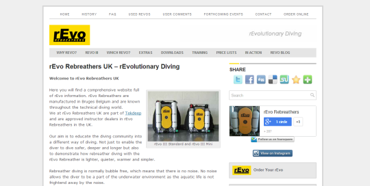 rEvo Rebreathers UK